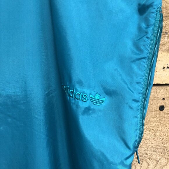 Vintage Adidas 1990s Track Suit Windbreaker Set Womens Size Large Retro Nylon - Picture 10 of 15